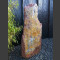 Monolith rot-bunter Schiefer 122cm hoch