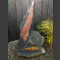 Schieferskulptur schwarz-bunt 157cm hoch