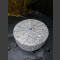 Mühlstein Brunnen grauer Granit 40cm