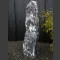 Alaska Marmor Monolith schwarz-weiß 137cm