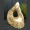 Showstone Skulptur beige-weiß 100cm