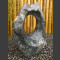 Marmor Showstone Skulptur schwarz-weiß 70cm