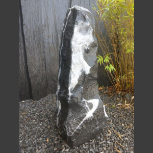 Alaska Marbre Monolith noir-blanc 130cm de haut