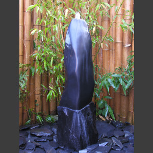 Marmor Monolith schwarz poliert 100cm1