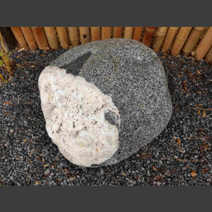 Gneiss Bloc erratique naturelle 45cm de haut