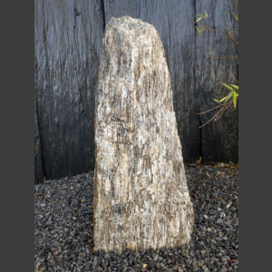 Monolith de gneiss zébrées 72cm de haut