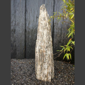 Monolith de gneiss zébrées 102cm de haut