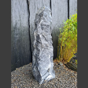 Alaska Marbre Monolith noir-blanc 130cm de haut