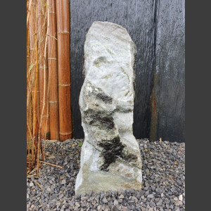 Marbre Monolith blanc-gris 60cm de haut