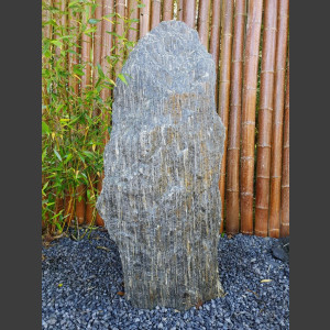 Monolith de gneiss zébrées 117cm de haut