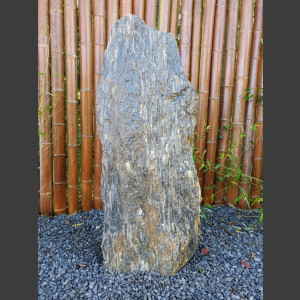 Monolith de gneiss zébrées 103cm de haut