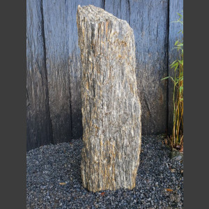 Monolith de gneiss zébrées 112cm de haut