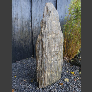 Monolith de gneiss zébrées 91cm de haut