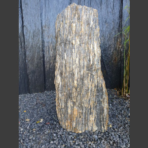 Monolith de gneiss zébrées 82cm de haut