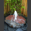 Fontaine jet d'eau moussant schiste 65cm