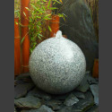 Boule de Fontaine granite gris poncè 40cm