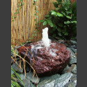Fontaine jet d'eau moussant lave 45cm