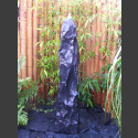 Kit Fontaine Monolithe marbre noir 120cm