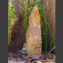 Fontaine Monolith schiste rouge coloré 200cm