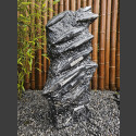 Nero Fossile Orthoceras Monolith 93cm 