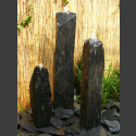 Kit Fontaine Triolithes schiste gris-noir 120cm