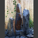 Kit Fontaine Triolithes schiste gris-noir 140cm