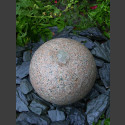 Boule de Fontaine en granite rouge40cm