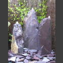 Fontaine Triolithes schiste violet 95cm