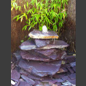 Cascade á fontaine de jardin violet 7 pièces