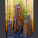 Kit Fontaine Triolithes schiste gris-brun 95cm