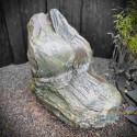Sculpture naturelle de roche serpentine 700kg