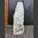 Marbre Monolith blanc-gris 70cm de haut