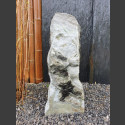 Marbre Monolith blanc-gris 60cm de haut