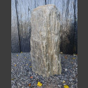 Monolith de gneiss zébrées 86cm de haut