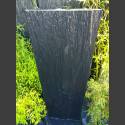 Fontaine set complet Mur d'eau de schiste noir 150cm