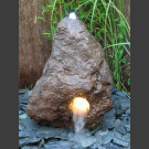 Fontaine de jardin volcan de lave 75cm