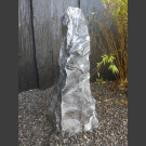 Alaska Marbre Monolith noir-blanc 81cm de haut