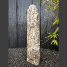 Monolith de gneiss zébrées 97cm de haut