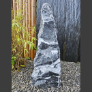 Alaska Marbre Monolith noir-blanc 93cm de haut
