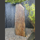 Monolith Schiste gris-brun 130cm de haut