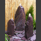 Kit Fontaine Triolithes schiste violet 75cm