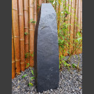 Monolith Schiste noir 90cm de haut