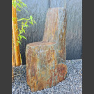 Monolith Schiste gris-brun 85cm de haut