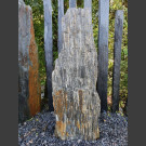 Monolith de gneiss zébrées 106cm de haut