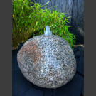 Fontaine de jardin complet gris rocher de nordique granite 30cm