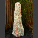 Fontaine Monolithe Marbre rose blanc 115cm