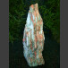 Monolith Marbre blanc-rouge 100cm