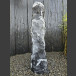 Alaska Marbre Monolith noir-blanc 119cm de haut