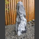 Alaska Marbre Monolith noir-blanc 65cm de haut