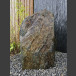 Monolith Schiste gris-brun 71cm de haut
